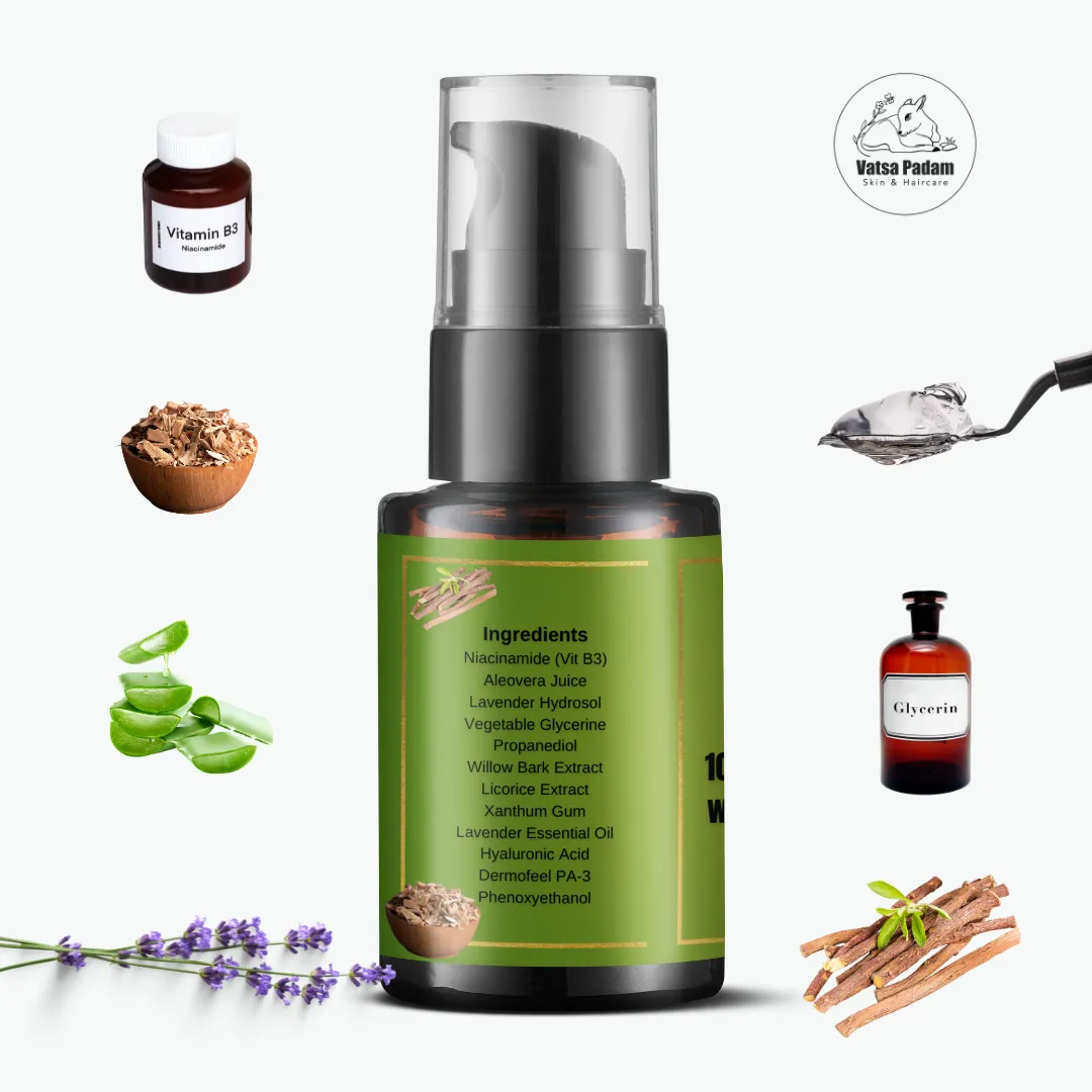 10% Niacinamide Serum with Willow Bark Extract