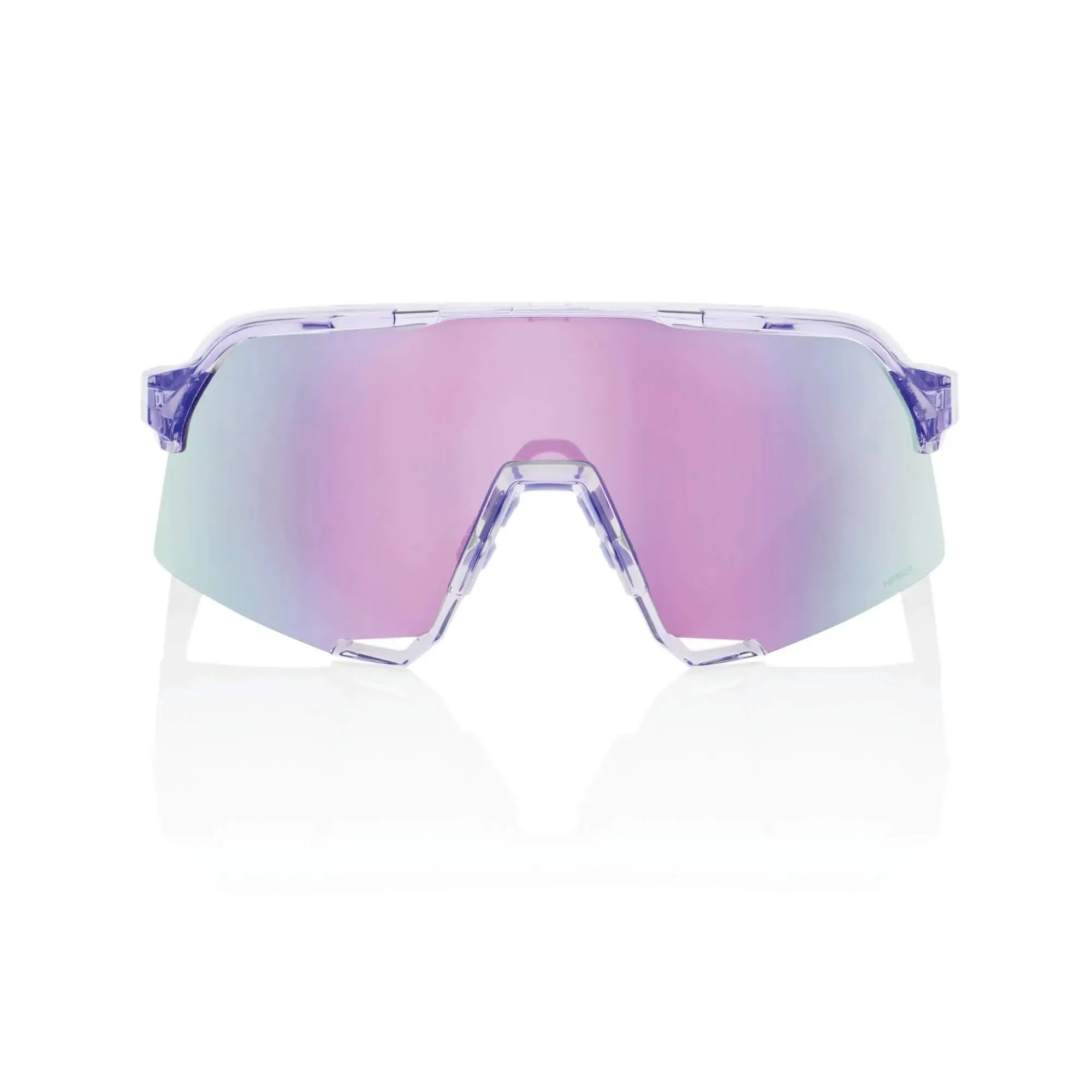 100% S3 Glasses Polished Translucent Lavender / HiPER Lavender Mirror Lens