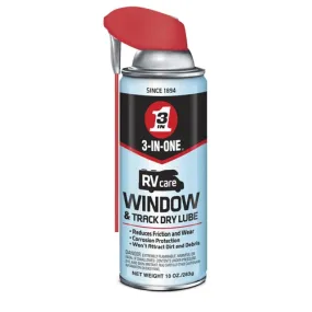 3-In-One RV Window and Track Dry Lubricant, 10oz