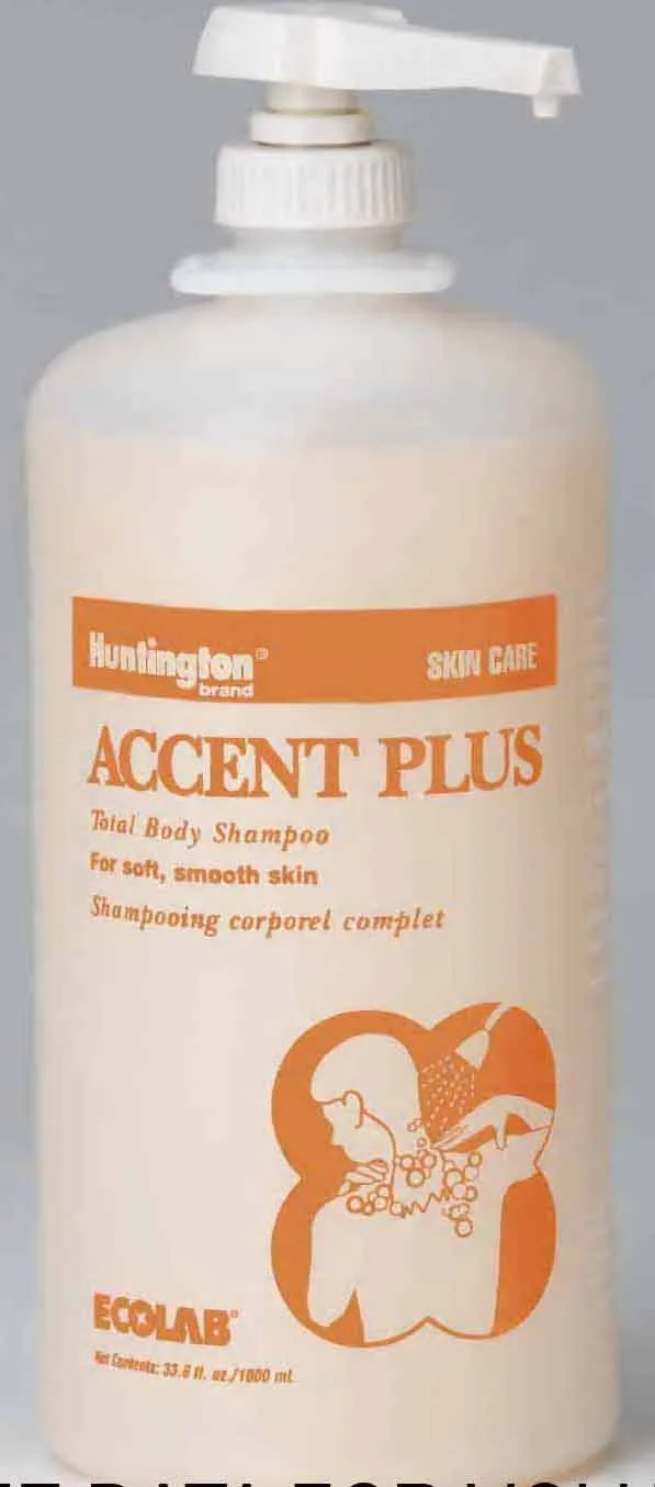 Accent Plus® Pump Bottle Shampoo and Body Wash, 1 Each