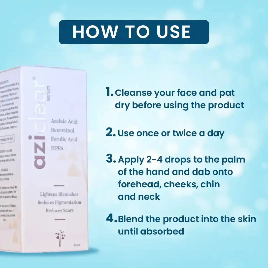 Aziclear Serum for Reducing Pigmentation and Signs of Ageing