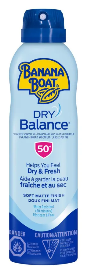 Banana Boat: Dry Balance™ Sunscreen Spray SPF 50 
