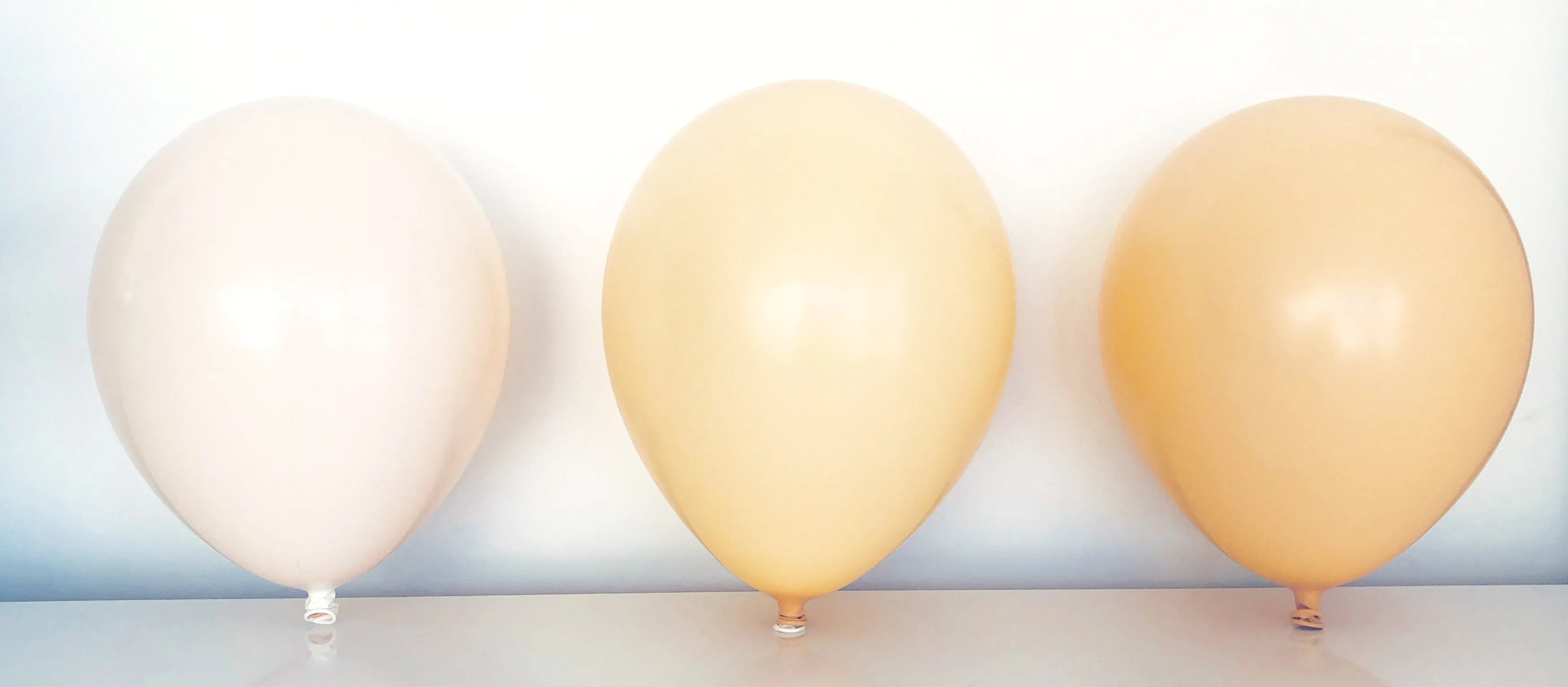 Chalk Blush Nude Ombre Mix Latex Balloons (5", 11", 16", 24", 36")