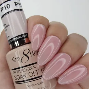 Cre8tion Gel Polish, French Collection, P10, 0.5oz