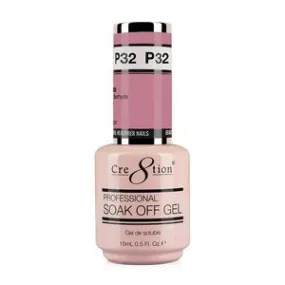 Cre8tion Gel Polish, French Collection, P32, 0.5oz