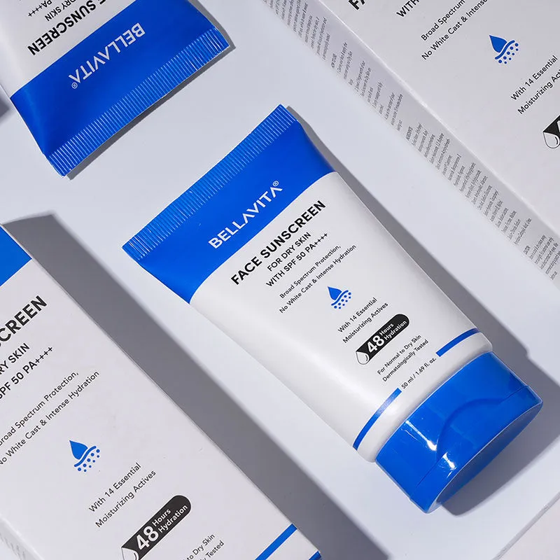 Dry Skin Sunscreen SPF 50 PA     - 50ml