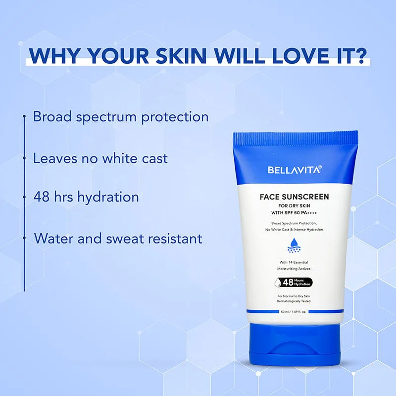 Dry Skin Sunscreen SPF 50 PA     - 50ml