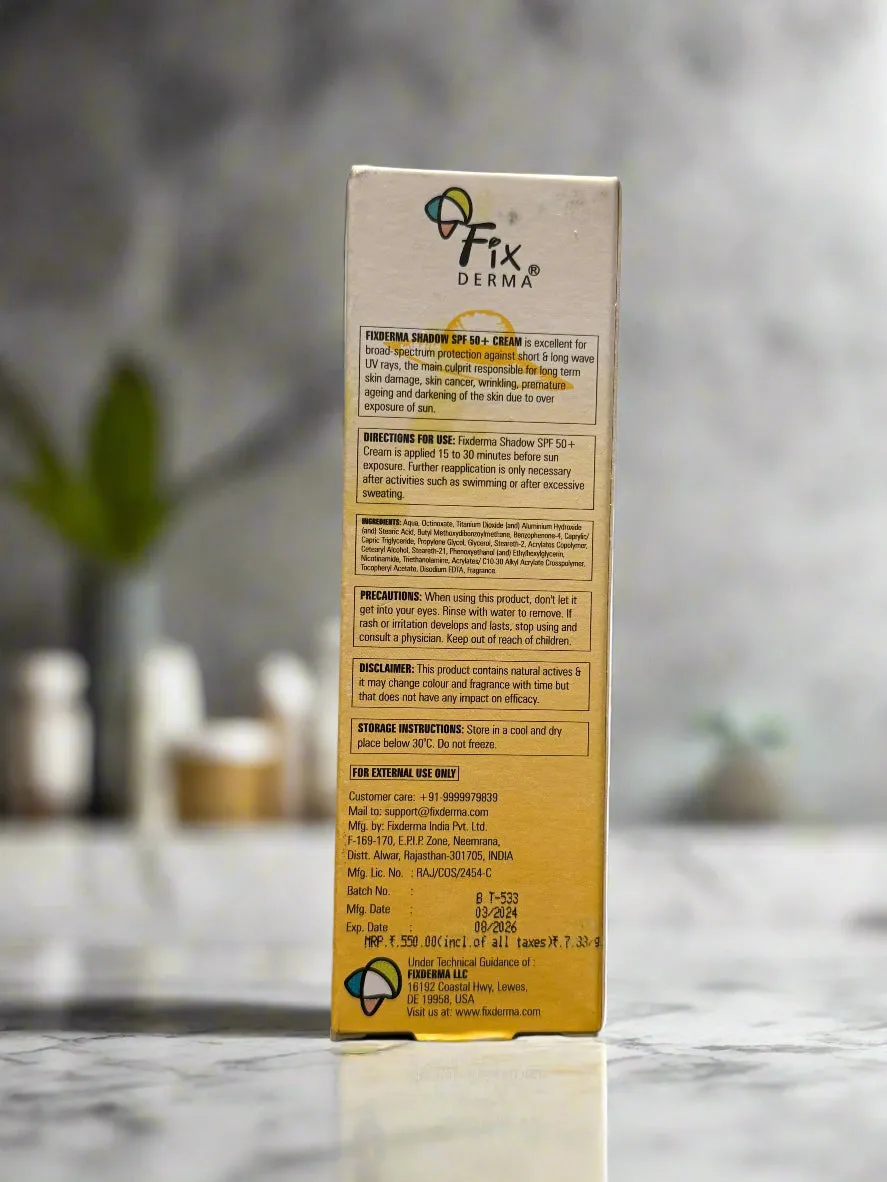 Fixderma Shadow SPF 50  Cream