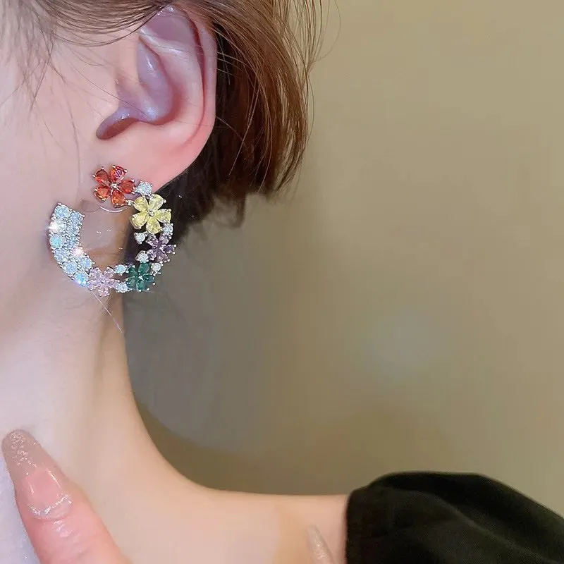 Floral Wreath Studs