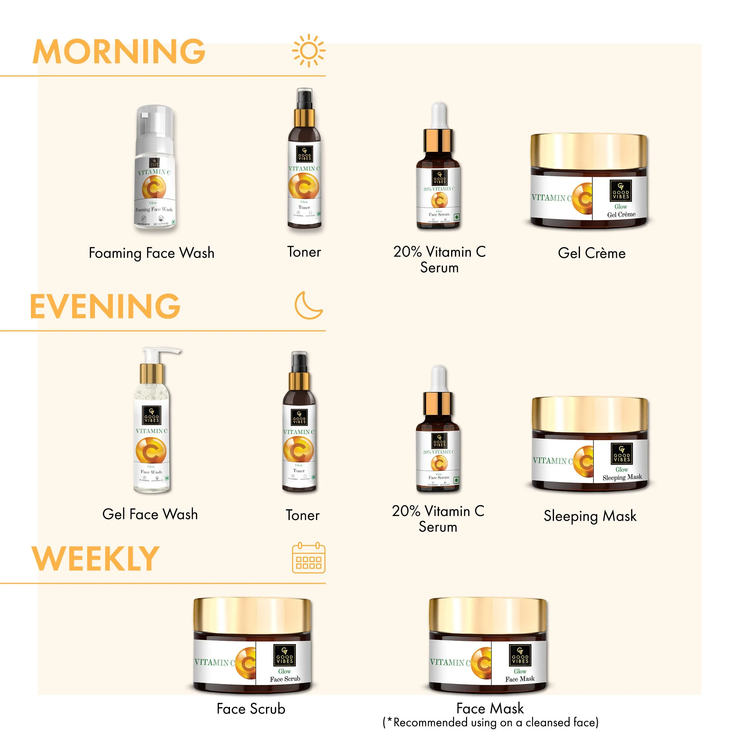 Good Vibes Brightening Face Serum - Vitamin C (30ml)