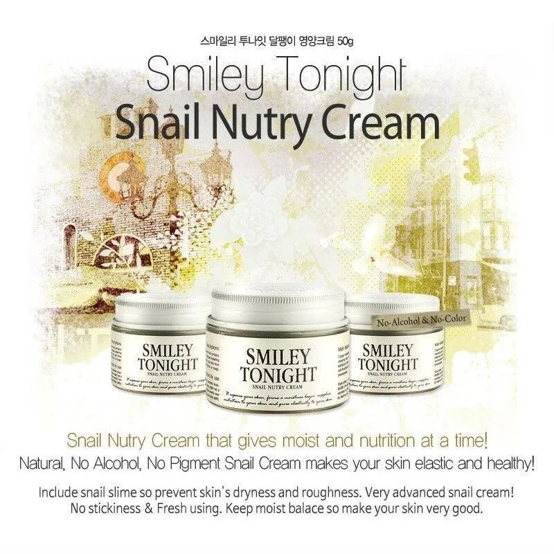 [GRAYMELIN] Smiley Tonight Snail Nutry Cream 50ml
