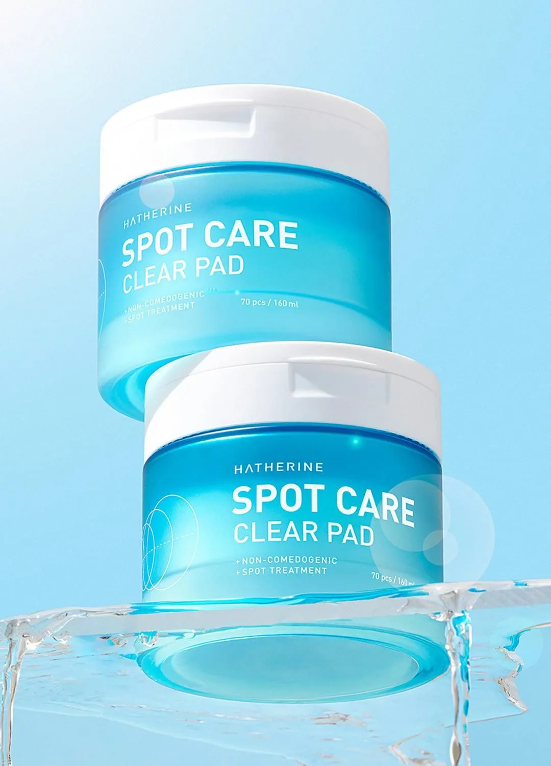 HATHERINE Spot Care Clear Pad 160ml 70EA