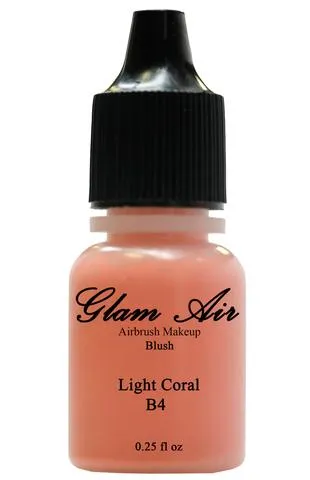 June Glow Collection Set of Six (6) Shades of Glam Air Airbrush Matte Makeup Foundation, Airbrush Blush and Airbrush Eye Shadow Water-based Formula Last All Day (For All Skin Types)0.25oz Bottles
