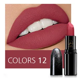 Long-Lasting Glitter Matte Lipstick