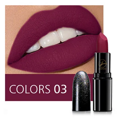 Long-Lasting Glitter Matte Lipstick