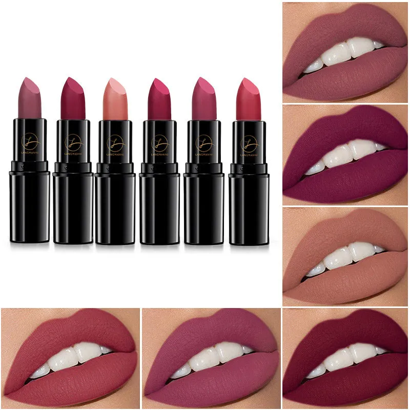 Long-Lasting Glitter Matte Lipstick