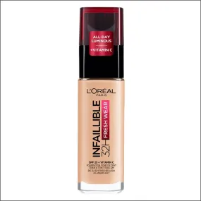 L'Oréal Infaillible 32hr Fresh Wear Foundation - 180 Golden Linen