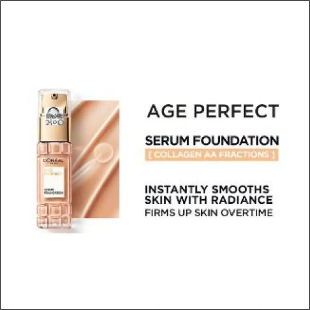 L'Oréal Paris Age Perfect Serum Foundation 150 Cream Beige