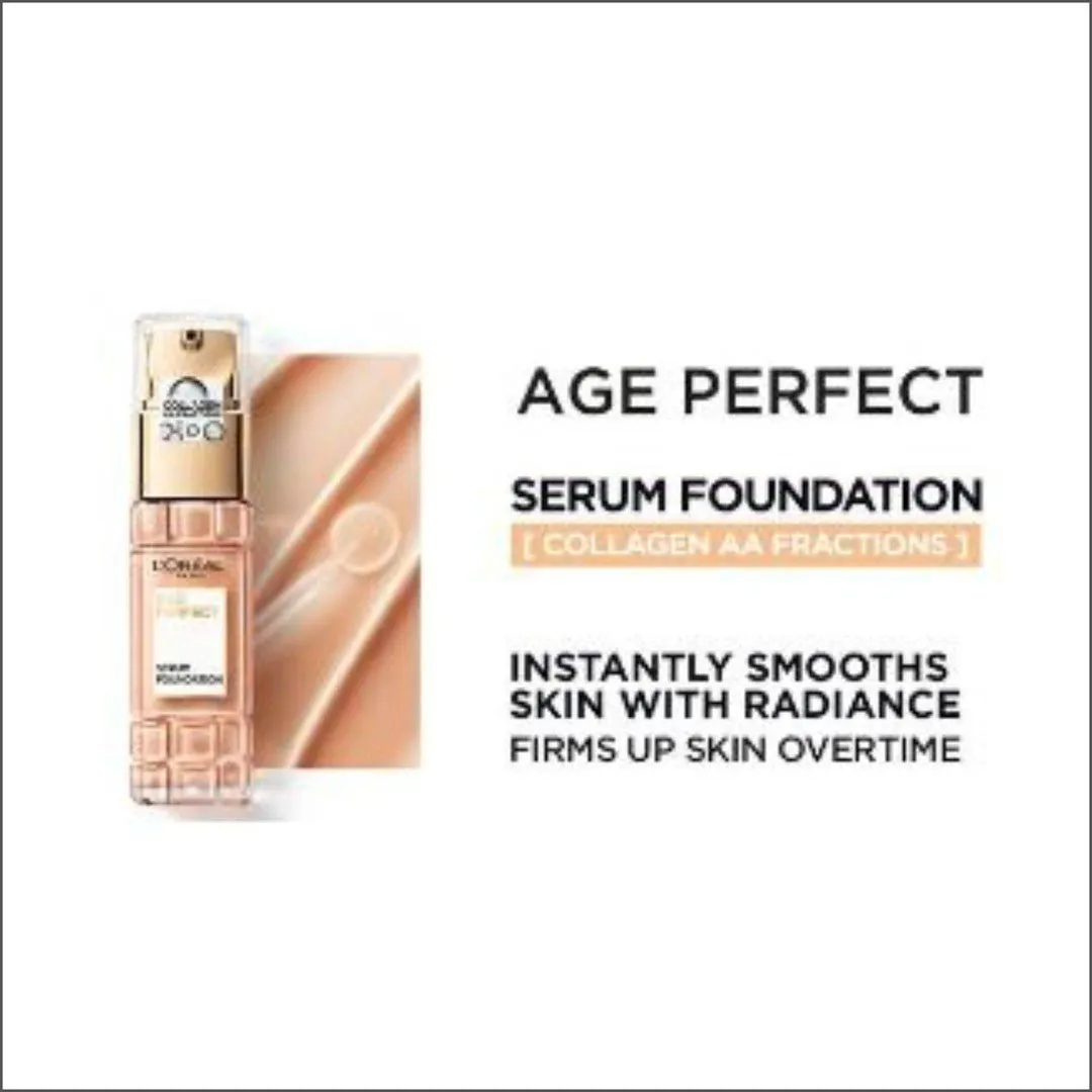 L'Oréal Paris Age Perfect Serum Foundation 180 Golden Beige