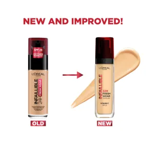 L'Oreal Paris Infaillible 32H Fresh Wear Foundation - 30 ML