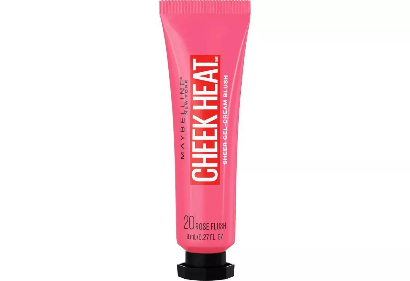 MAYBELLINE - Cheek Heat Sheer Gel-Cream Blush Rose Flush 20 - 0.27 oz (8 ml)