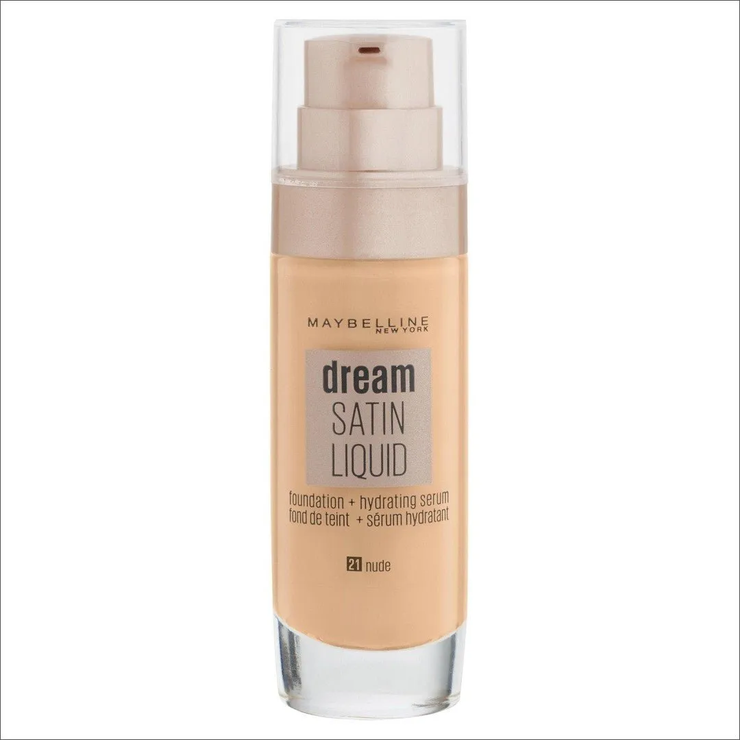 Maybelline Dream Satin Liquid Foundation - 21 Nude
