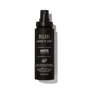 MILANI - Make It Last Matte Charcoal Setting Spray - 2.03 fl oz (60 ml)
