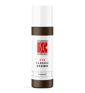 NEW Swiss Brow 715 Classic Brown Pigment 10ml