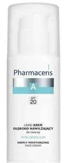 Pharmaceris A Vita-Sensilium light, deeply moisturizing face cream SPF20 50ml