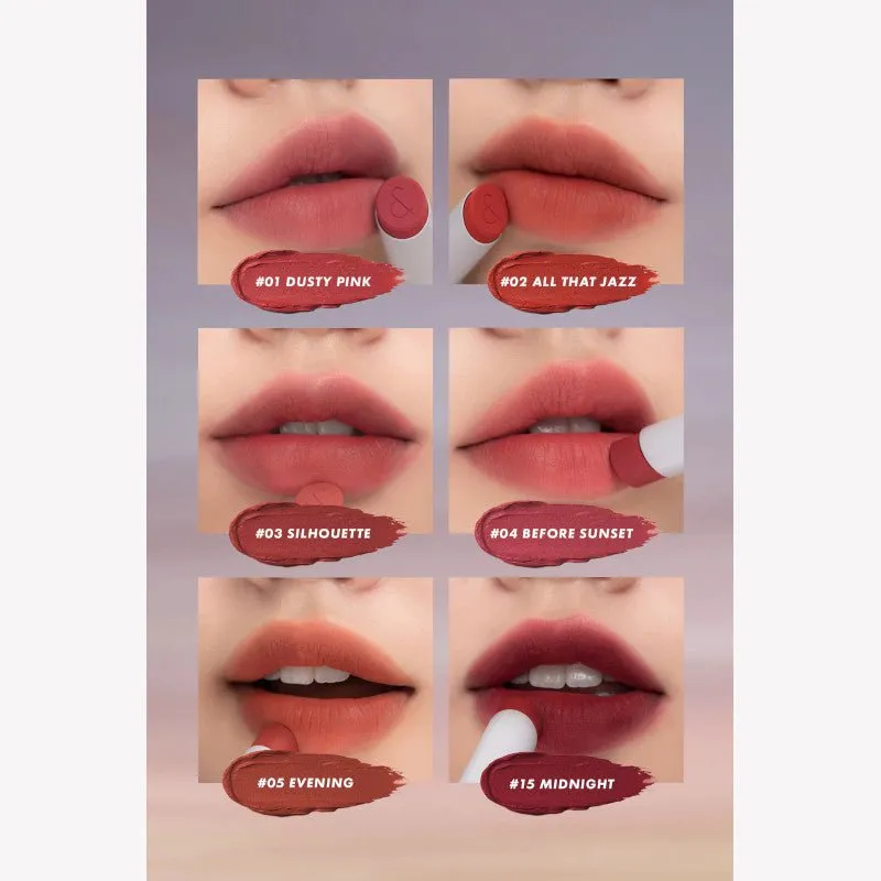 Romand Zero Matte Lipstick #01 - #18