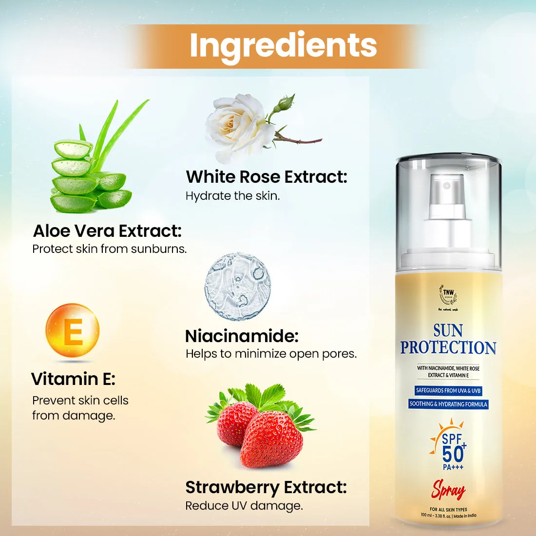 Sun Protection Spf 50 Spray
