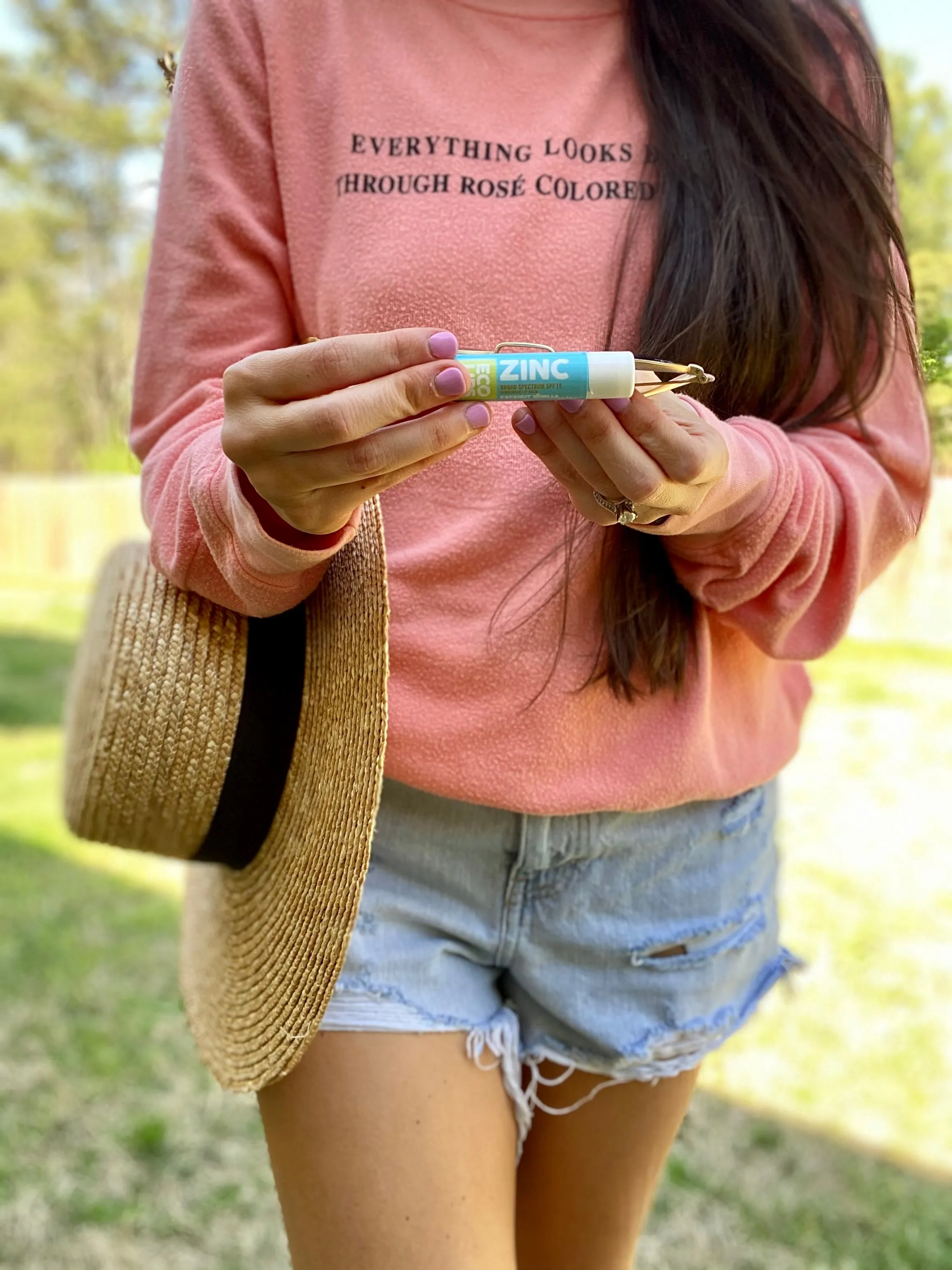 Zinc Broad Spectrum SPF 15 Coconut Vanilla Sunscreen Lip Balm, 0.15 oz.